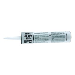 DICOR WHITE LAP SEALANT FOR RUBBER ROOFS - SELF-LEVELLING 11oz/311g CARTRIDGE