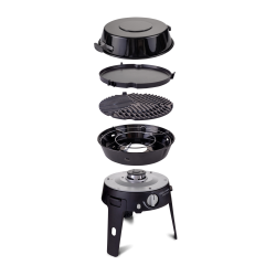 CADAC Safari Chef 30 HP Deluxe - 4-in-1 Portable Gas BBQ