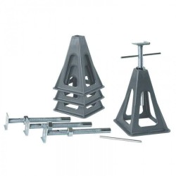 FIAMMA SET OF 4 PLASTIC STAKKA JACKS GREY