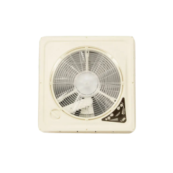 Fiamma Turbo Vent 160 White Neutral Premium 12V 300mm Fan EMC Approved