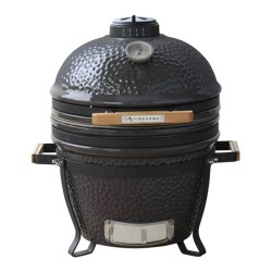 Firehawk Kamado 16" (40cm) Ceramic Charcoal BBQ - Grey