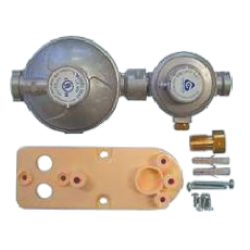 Gas Regulator 160MJ C/w Bracket+ Pigtail Adaptor