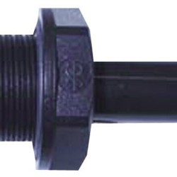 JG PLASTIC 12MM x 1/2" BSP STRAIGHT MALE STEM ADAPTOR