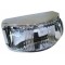 L.e.d Front End Outline Marker Lamp White - Chrome Base