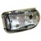 L.e.d Rear End Outline Marker Lamp Red - Chrome Base