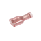 NARVA 6.3x0.8mm Trans-RED Female Blade TERMINAL t/s 2.5-3mm - 100 Per Box