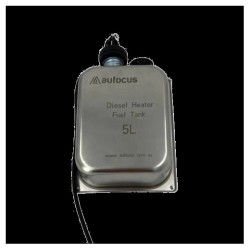 AUFocus 5L Stainless Diesel Fuel Tank with Gauge