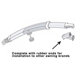 FIAMMA CURVED CENTRE RAFTER PRO.98655A002/ Old 03616A01 — genuine Fiamma part