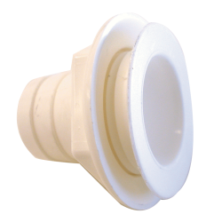 Plastic White 25MM Waste Outlet Straight