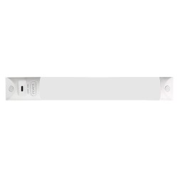 COAST RV 290mm White LED Roof Light - IP67 Dual Light Function & Charger