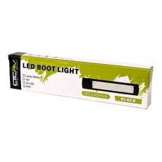 COAST RV 12V LED Boot Light - Black 180mm x 40mm - IP67, 140 Lumens