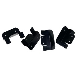 SPHERE Solar Panel Mounting Bracket Kit - Black with Screws