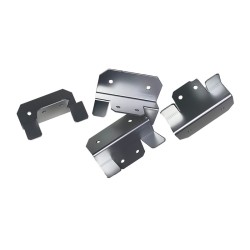 SPHERE Solar Panel Mounting Bracket Kit - Silver with Screws