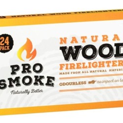 Prosmoke 24 Pack Wooden Firelighters