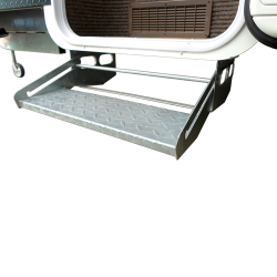 Coast single pull-out galvanised steel caravan step 530mm