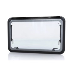 Plastoform Acrylic Double Glazed Window 1200 x 600mm (Complete with Installation Kit)