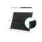 KickAss 12V 80W Ultra Slim Fixed Glass Solar Panel