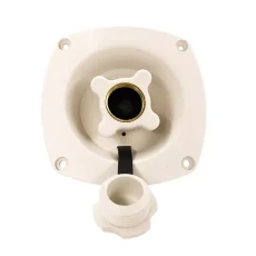 Shurflo Flush Mount 50PSI Water Pre. Regulator P/white