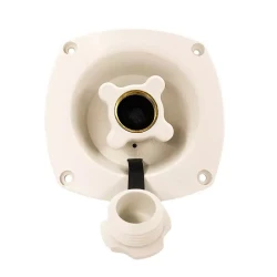 Shurflo Flush Mount 50PSI Water Pre. Regulator P/white