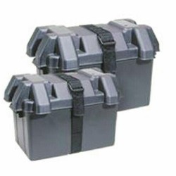 SMALL BATTERY BOX C/W STRAP 278 x 188 x 195H