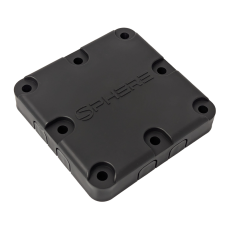 SPHERE Multiple Cable Entry Cover Plate. Black