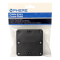 SPHERE Multiple Cable Entry Cover Plate. Black