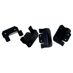 SPHERE Solar Panel Mounting Bracket Kit - Black with Screws