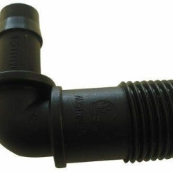 THREADED ELBOW 13MM BARBED x 1/2" BSP MALE