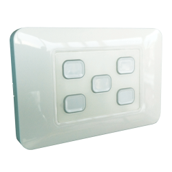 W.A.S. 5 Gang wireless switch