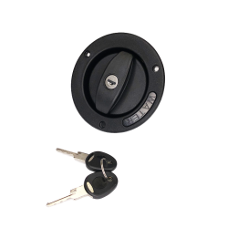 Water Filler Black Lockable W/25mm Outlet