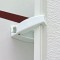 White Baggage Door Catch-pack Of 2