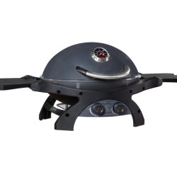 Ziggy Classic 2 Burner LPG BBQ - Gunmetal Grey
