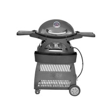 Ziggy Classic 2 Burner LPG BBQ on Cart - Gunmetal Grey
