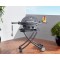 Ziggy Classic 2 Burner LPG BBQ on Folding Cart - Gunmetal Grey