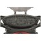 Ziggy Classic 3 Burner LPG BBQ on Cart - Gunmetal Grey