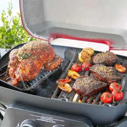 Ziggy Elite 2 Burner LPG BBQ - Chilli Red