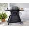 Ziggy Elite 2 Burner LPG BBQ on Mobile Cart - Gunmetal Grey