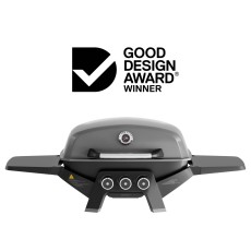 Ziggy Elite 3 Burner LPG BBQ - Gunmetal Grey