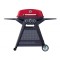 Ziggy Elite 3 Burner LPG BBQ on Mobile Cart - Chilli Red